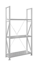 Стеллаж MS U 2000х1000х400 3 перфорированные полки (200 кг)