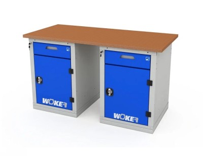 Верстак двухтумбовый Woker Pro 2202.F30.1500